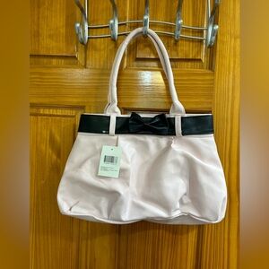 Bon ton gingham pink purse NEW